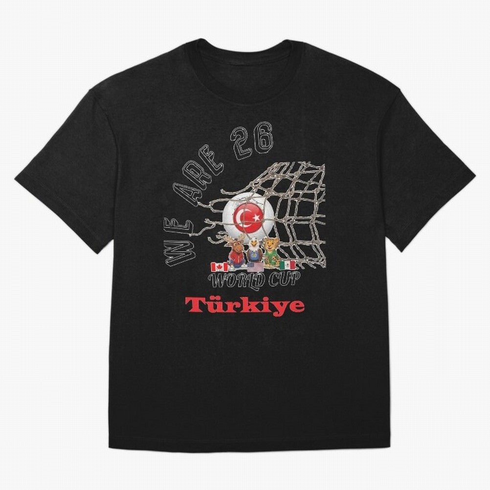 World cup 26 - Turkiye Classic T-Shirt Neymar Brazil Football Jersey, Nike Football Tee, World Cup 2026, Adidas Soccer Shirt, Jordan Fan Top, Griezmann France Watch Party