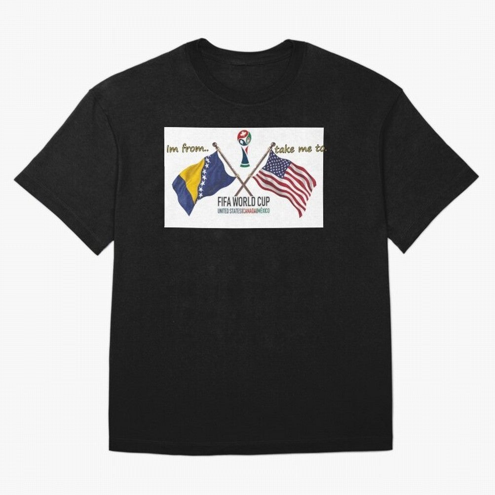 Bosnia and Herzegovina Classic T-Shirt Haaland Argentina Football Jersey, Adidas Football Tee, World Cup 2026, Nike Soccer Shirt, Jordan Match Day Top, Kane Norway Watch Party