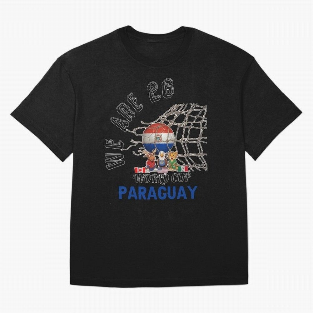 World cup 26 - Paraguay Classic T-Shirt FIFA World Cup 2026 Argentina Kane Jersey, Adidas Match Day Tee, Neymar Argentina Fans, Jordan Football Shirt, Nike Soccer Fan Top, Foden England Knockout Round