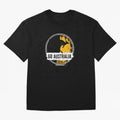 Golden Green Kangaroo Emblem Go Australia 2026 Supporter Design T-Shirt_83662099 Classic T-Shirt Join FIFA World Cup 2026 USA Canada Mexico For Fans Of Fan Jersey, Jordan Supporter Tee, Argentina Supporter Shirt, Nike World Cup Shirt, Messi Adidas