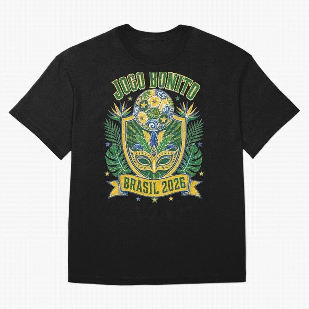 Jogo Bonito Brasil 2026 World Cup Soccer T-Shirt Classic T-Shirt FIFA World Cup 2026 Ecuador Saka Fan Jersey, Jordan Supporter Tee, England Supporter Shirt, Nike World Cup Shirt, Cristiano Ronaldo Adidas Football Fan Top, Saka Japan Final Match