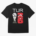 Turkey 2026 Soccer World Cup Trophy Turkish Flag Design Classic T-Shirt Celebrate Classic Football Spirit In FIFA World Cup 2026, Jordan Football Jersey For Knockout Round, Adidas Fan Shirt For Messi Fans, Nike Supporter Top, Neymar Argentina Fan