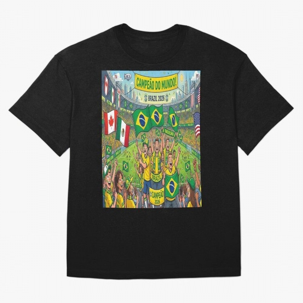 Brazil World Cup 2026 - Stadium Classic T-Shirt FIFA World Cup 2026 Canada Neymar, Jordan Supporter Jersey For Match Day, Nike World Cup Shirt For Messi Fans, Adidas Football Fan Top, Son Argentina Goal Celebration