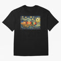 North America Soccer Starry Night Dreamy and Swirls Inspired from Van Gogh Classic T-Shirt Cristiano Ronaldo England Football Jersey, Adidas Match Day Tee, World Cup 2026, Jordan Football Shirt, Nike Soccer Fan Top, Son Norway Football Fans