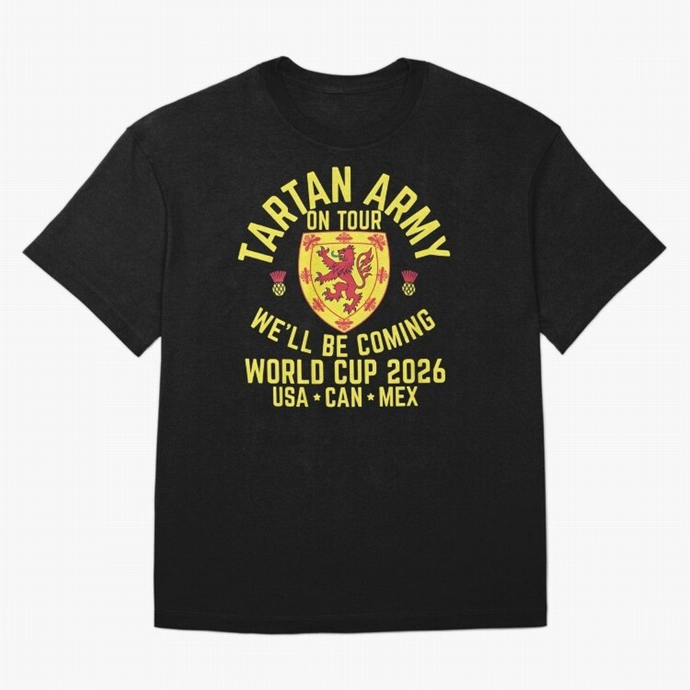 Tartan Army World Cup 2026 Scotland Tour Classic T-Shirt Make Your Look Match The FIFA World Cup 2026 USA Canada Fan Jersey, Adidas Soccer Tee, England Supporter Shirt, Nike Football Fan Shirt, CR7 Jordan Supporter Top, Rodri Sweden Supporter Night