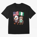 the American eagle and its friend the Nigerian eagle Classic T-Shirt FIFA World Cup 2026 Canada Messi, Nike Fan Jersey For Group Stage, Jordan Soccer Shirt For CR7 Fans, Adidas Match Day Top, Pedri Ecuador Goal Celebration