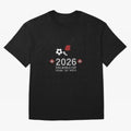 Retro Snoopy Soccer, 2026 WC Classic T-Shirt Stand Out With Spirit From FIFA World Cup 2026 Group, Adidas Football Jersey For Group Stage, Nike Soccer Shirt For Messi Fans, Jordan Match Day Top, Mbappe Spain Group Stage