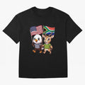 The American eagle and its friend, the South African springbok Classic T-Shirt Bring A Champion Mindset To FIFA World Cup 2026 Group Jersey, Adidas Football Tee, Messi France Fans, Nike Soccer Shirt, Jordan Match Day Top, Griezmann England Watch