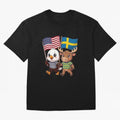The American eagle and its friend, the Swedish elk Classic T-Shirt Carry The FIFA World Cup 2026 Group Stage Journey Through Jersey, Jordan Supporter Tee, Mbappe Spain Fans, Nike World Cup Shirt, Adidas Football Fan Top, Modric Australia Soccer Fans
