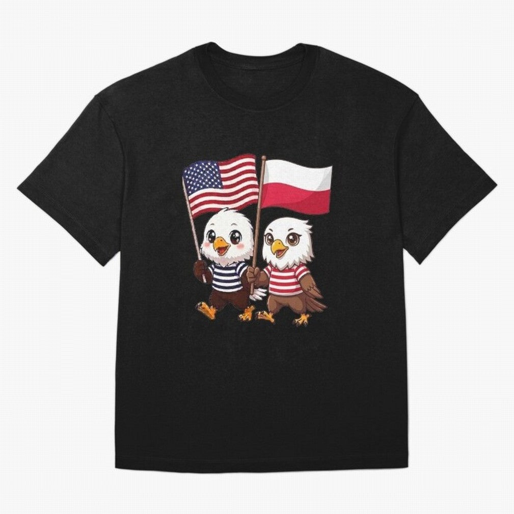 The American eagle and its friend, the Polish eagle Classic T-Shirt Spain Neymar World Cup 2026 Jersey, Nike Fan Tee, Match Day, Jordan Soccer Shirt, Adidas Match Day Top, De Bruyne Morocco Final Match