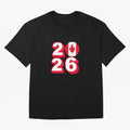 Canada 2026 Soccer Ball Graphic Design Classic T-Shirt Support Iconic Players In FIFA World Cup 2026 Group Stage Jersey, Adidas Soccer Tee, Cristiano Ronaldo Portugal Fans, Nike Football Fan Shirt, Jordan Supporter Top, Modric Croatia Supporter Night