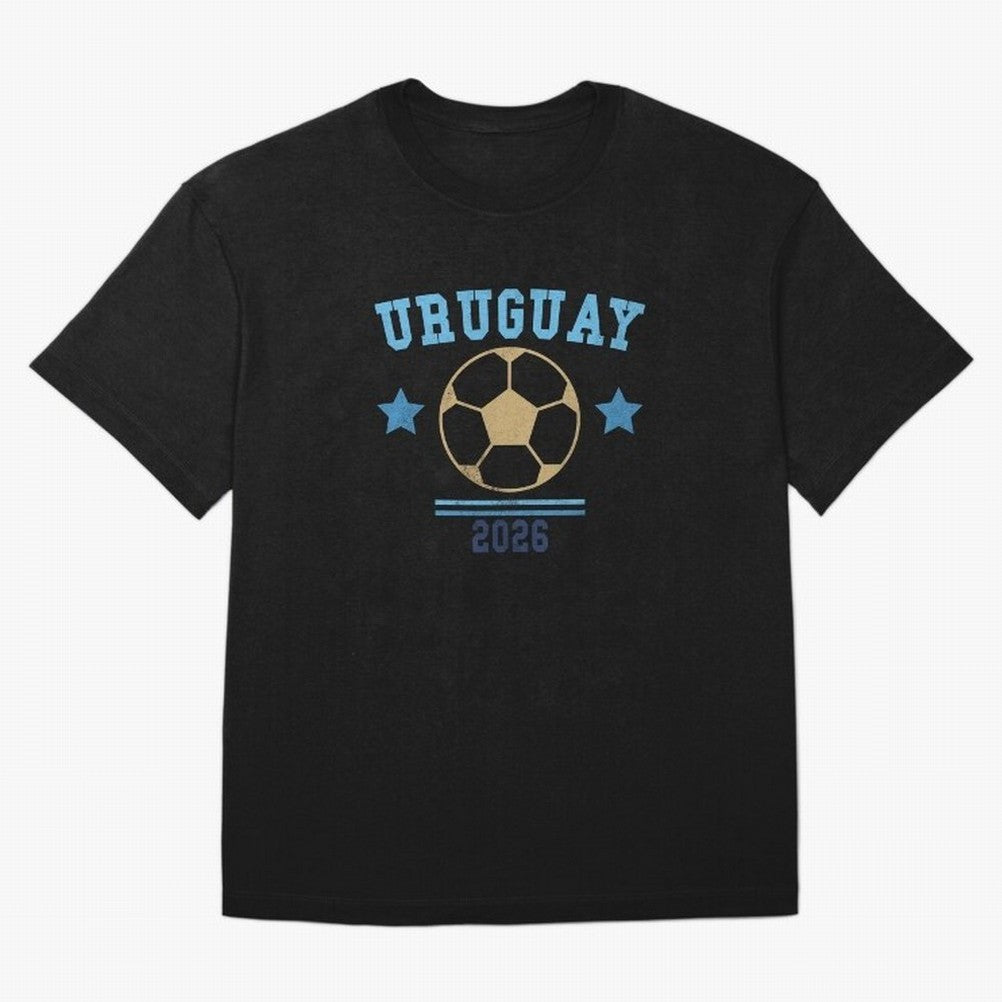Uruguay 2026 ¡ª Vintage Soccer Tee Classic T-Shirt Argentina Cristiano Ronaldo World Cup 2026 Jersey, Adidas Football Tee, Soccer Fans, Nike Soccer Shirt, Jordan Match Day Top, Neymar Switzerland Watch Party