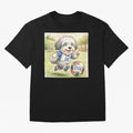 Cute Sheepdog Soccer Star - 2026 World Cup Fluffy Puppy Classic T-Shirt FIFA World Cup 2026 Canada Griezmann, Jordan Football Jersey For Match Day, Adidas Fan Shirt For Mbappe Fans, Nike Supporter Top, De Bruyne Argentina Fan Club