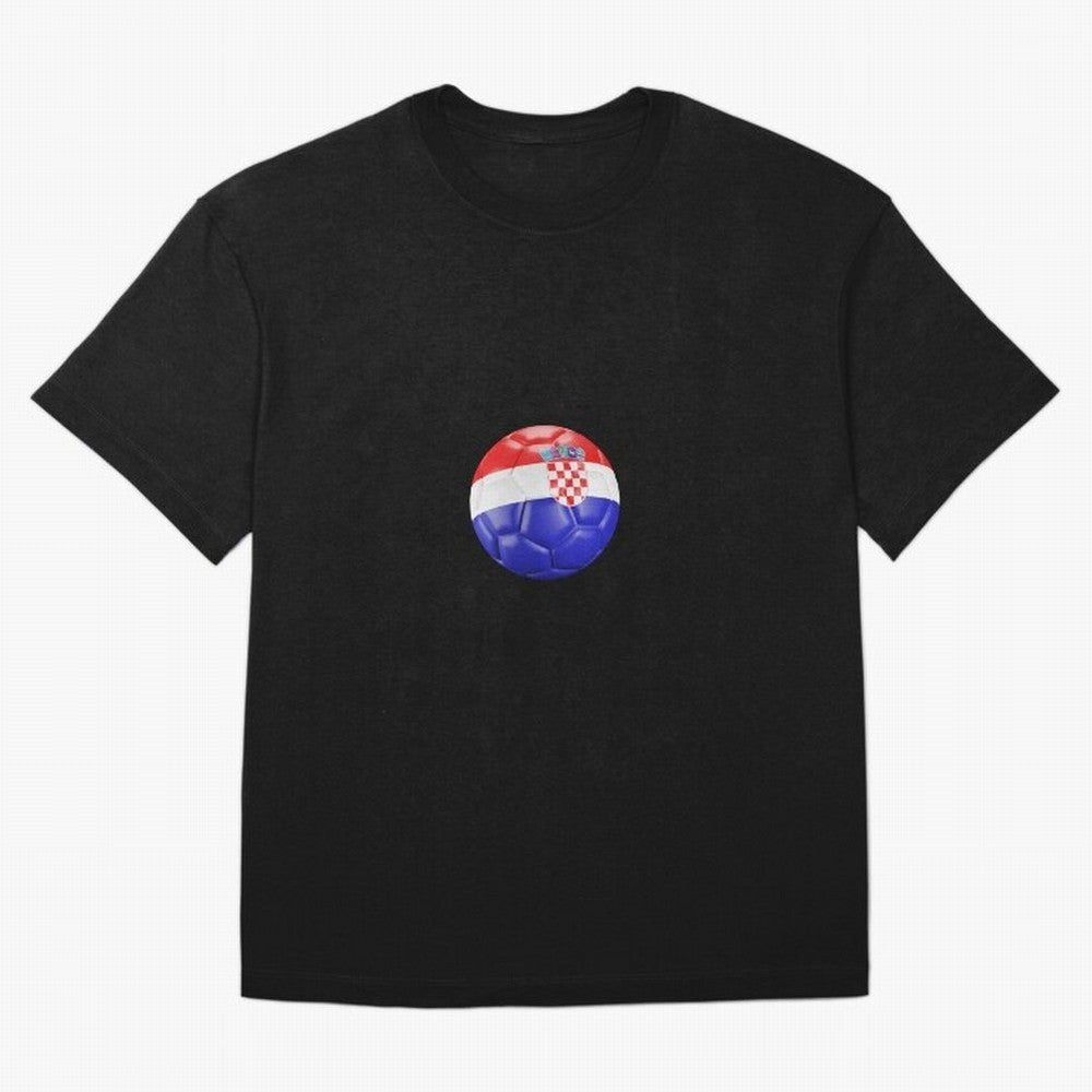 Croatia Ball Classic T-Shirt FIFA World Cup 2026 Argentina Griezmann Jersey, Nike Football Tee, CR7 Argentina Fans, Adidas Soccer Shirt, Jordan Fan Top, De Bruyne Croatia Watch Party