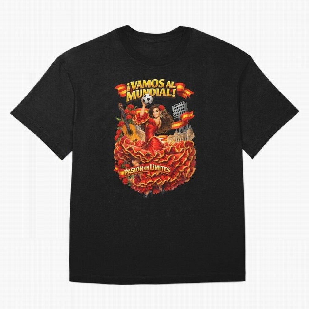 Spanish Flamenco Football Fan Shirt ¨C Unique World Cup 2026 Supporter Design Classic T-Shirt FIFA World Cup 2026 Ecuador De Bruyne Fan Jersey, Adidas Football Tee, Spain Supporter Shirt, Nike Soccer Shirt, Messi Jordan Match Day Top, Modric Japan