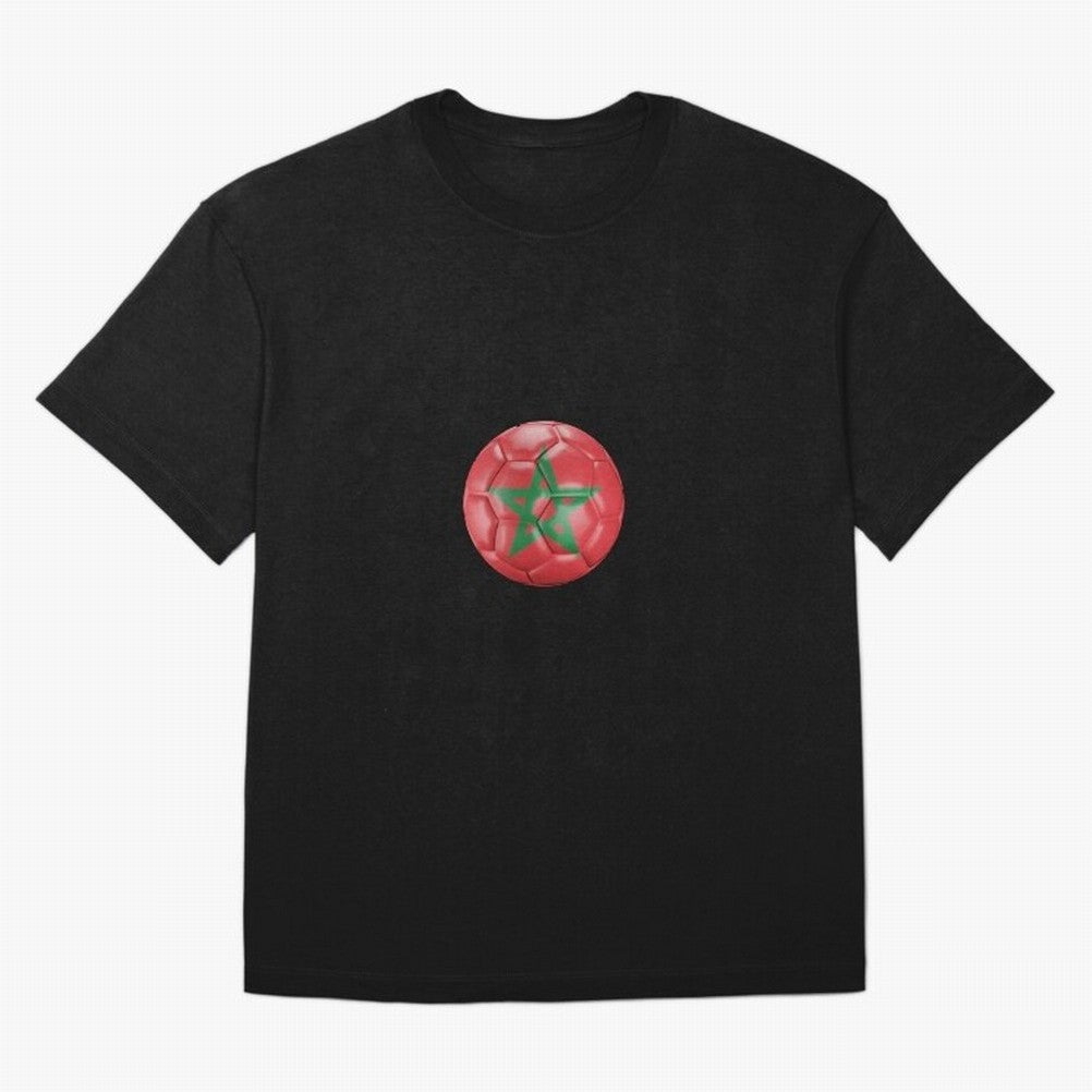 Morocco Ball Classic T-Shirt Netherlands Cristiano Ronaldo World Cup 2026 Jersey, Jordan Football Tee, Group Stage, Adidas Fan Shirt, Nike Supporter Top, Foden Morocco Knockout Round