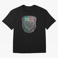 M¨¦xico Shield Heritage - Detailed MEX Eagle Art Classic T-Shirt FIFA World Cup 2026 Canada Saka, Adidas Soccer Jersey For Match Day, Nike Football Fan Shirt For Mbappe Fans, Jordan Supporter Top, Salah Spain Supporter Night