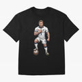English Soccer Warrior Hyper-Realistic Poster Classic T-Shirt Argentina Messi World Cup 2026 Jersey, Jordan Supporter Tee, Group Stage, Nike World Cup Shirt, Adidas Football Fan Top, Yamal Switzerland Goal Celebration
