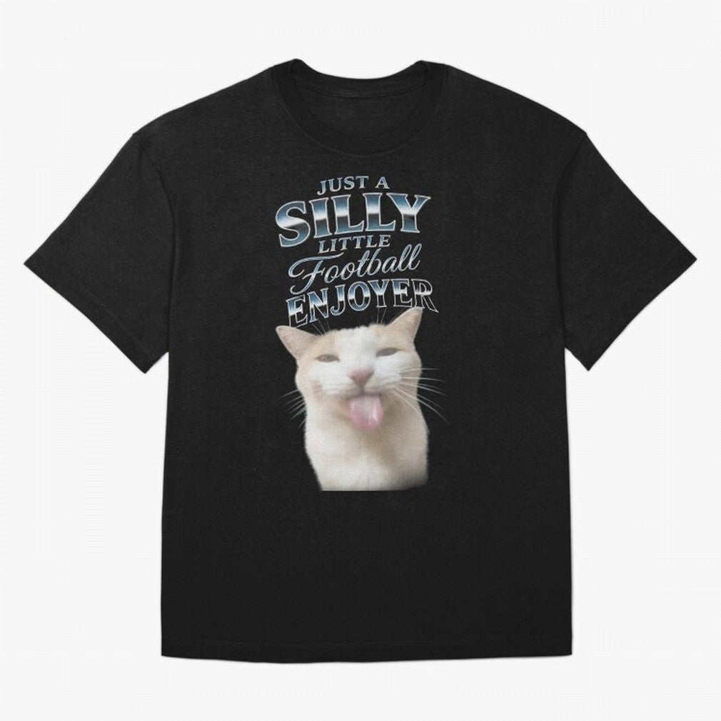 Just A Silly Football Enjoyer World Cup 2026 USA Meme Soccer Classic T-Shirt Mark Match Day Hype Around FIFA World Cup 2026, Haaland, Nike Match Day Jersey For Match Day, Adidas Supporter Tee For Haaland Fans, Jordan Soccer Fan Top, Neymar Spain