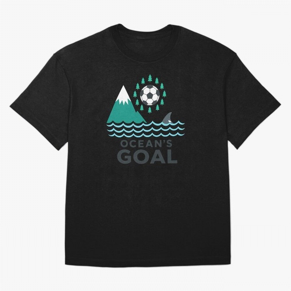 Ocean's Goal Classic T-Shirt Discover Global Football Passion For FIFA World Cup 2026 Jersey, Adidas Match Day Tee, Cristiano Ronaldo Argentina Fans, Jordan Football Shirt, Nike Soccer Fan Top, De Bruyne Mexico Fan Club