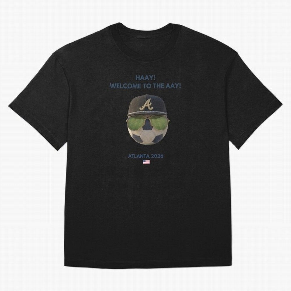 WC26 Hosting City: Atlanta | Fun and Smart Soccer Fan Gear Classic T-Shirt Create FIFA World Cup 2026 Group Stage Spirit, Inspired, Adidas Soccer Jersey For Match Day, Nike Football Fan Shirt For Neymar Fans, Jordan Supporter Top, Foden Canada