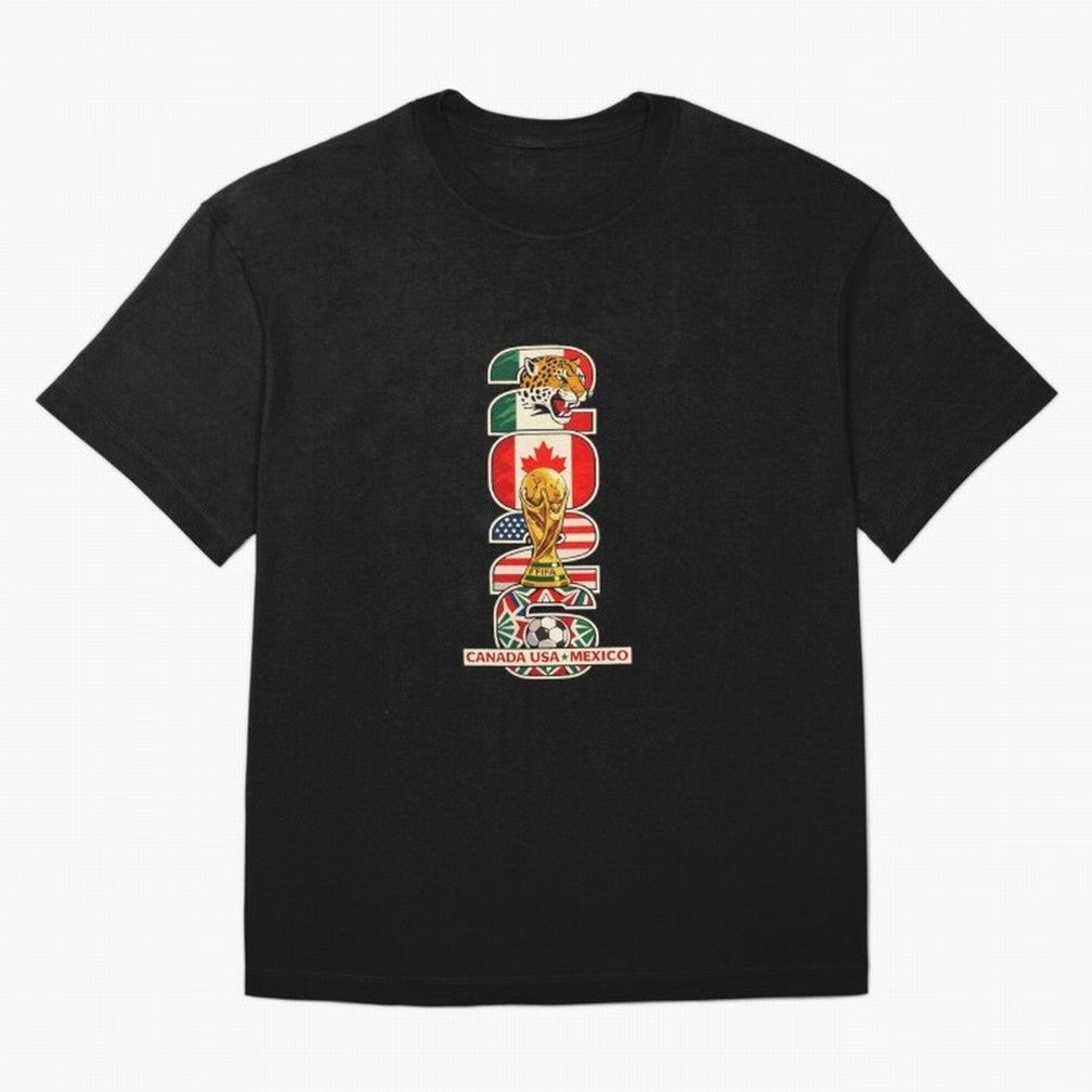 Vertical Host Nations Landmark Art Classic T-Shirt Mbappe Portugal Football Jersey, Jordan Supporter Tee, World Cup 2026, Nike World Cup Shirt, Adidas Football Fan Top, Kane France Final Match