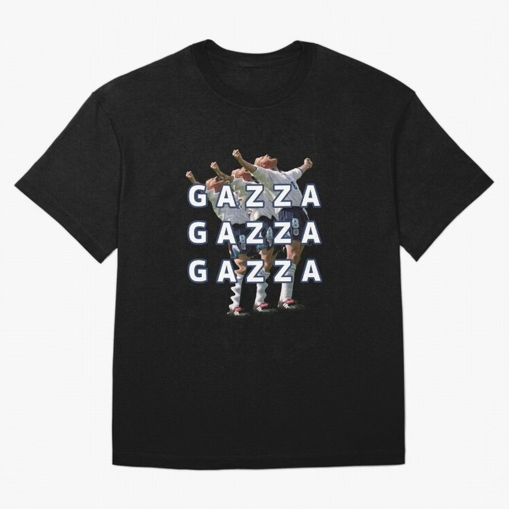Gazza England Celebration Euro 96 Classic T-Shirt FIFA World Cup 2026 Argentina Griezmann Jersey, Adidas Football Tee, Neymar Germany Fans, Nike Soccer Shirt, Jordan Match Day Top, Haaland England Stadium Chant
