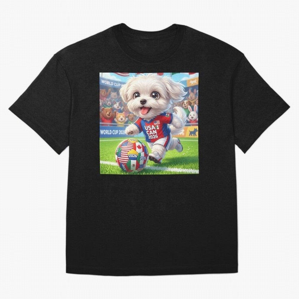Cute Maltese Soccer Star - FIFA 2026 World Cup Edition Classic T-Shirt Show Love For Legendary Goals In The FIFA World Cup 2026 Fan Jersey, Adidas Soccer Tee, Netherlands Supporter Shirt, Nike Football Fan Shirt, Messi Jordan Supporter Top, Salah