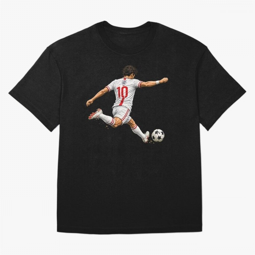 England Football Sticker Number 10 Three Lions Classic T-Shirt Argentina Messi World Cup 2026 Jersey, Nike Football Tee, Group Stage, Adidas Soccer Shirt, Jordan Fan Top, Lewandowski Portugal Stadium Chant
