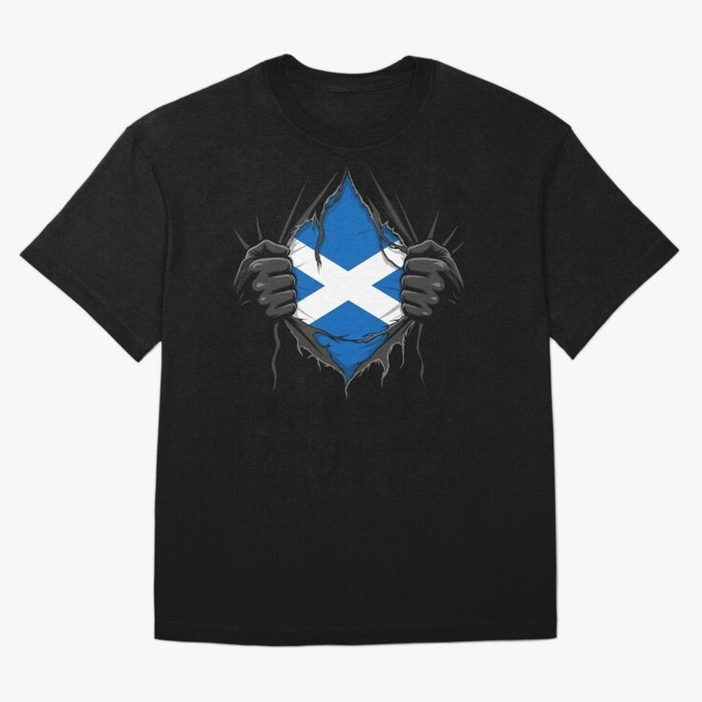Scotland Flag - National Team Fans Classic T-Shirt Messi Netherlands Football Jersey, Jordan Supporter Tee, World Cup 2026, Nike World Cup Shirt, Adidas Football Fan Top, Cristiano Ronaldo Ghana Goal Celebration