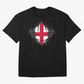 England Flag - National Team Fans Classic T-Shirt Haaland Argentina Football Jersey, Nike Football Tee, World Cup 2026, Adidas Soccer Shirt, Jordan Fan Top, Lewandowski Belgium Stadium Chant