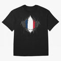 France Flag - National Team Fans Classic T-Shirt Celebrate Supporters United By FIFA World Cup 2026 USA Jersey, Nike Fan Tee, Cristiano Ronaldo France Fans, Jordan Soccer Shirt, Adidas Match Day Top, Musiala Australia Goal Celebration
