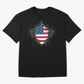 USA Flag - National Team Fans Classic T-Shirt CR7 Spain Football Jersey, Adidas Match Day Tee, World Cup 2026, Jordan Football Shirt, Nike Soccer Fan Top, Saka USA Fan Club