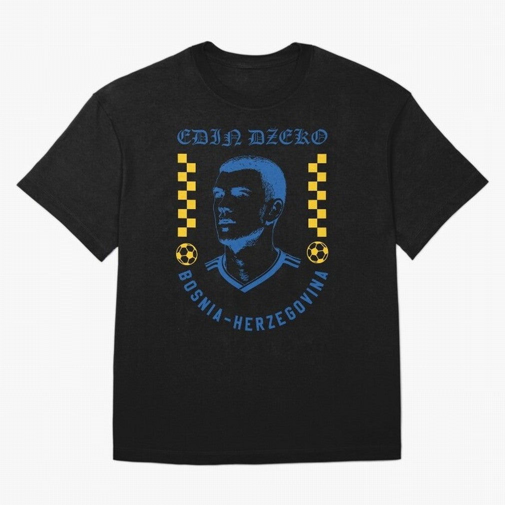 D?eko Bosnia Herzegovina Soccer Legend Retro Football Shirt Classic T-Shirt Get Ready For FIFA World Cup 2026 Group Stage For Fans Of Jersey, Nike Fan Tee, Neymar Argentina Fans, Jordan Soccer Shirt, Adidas Match Day Top, Vinicius Mexico Goal