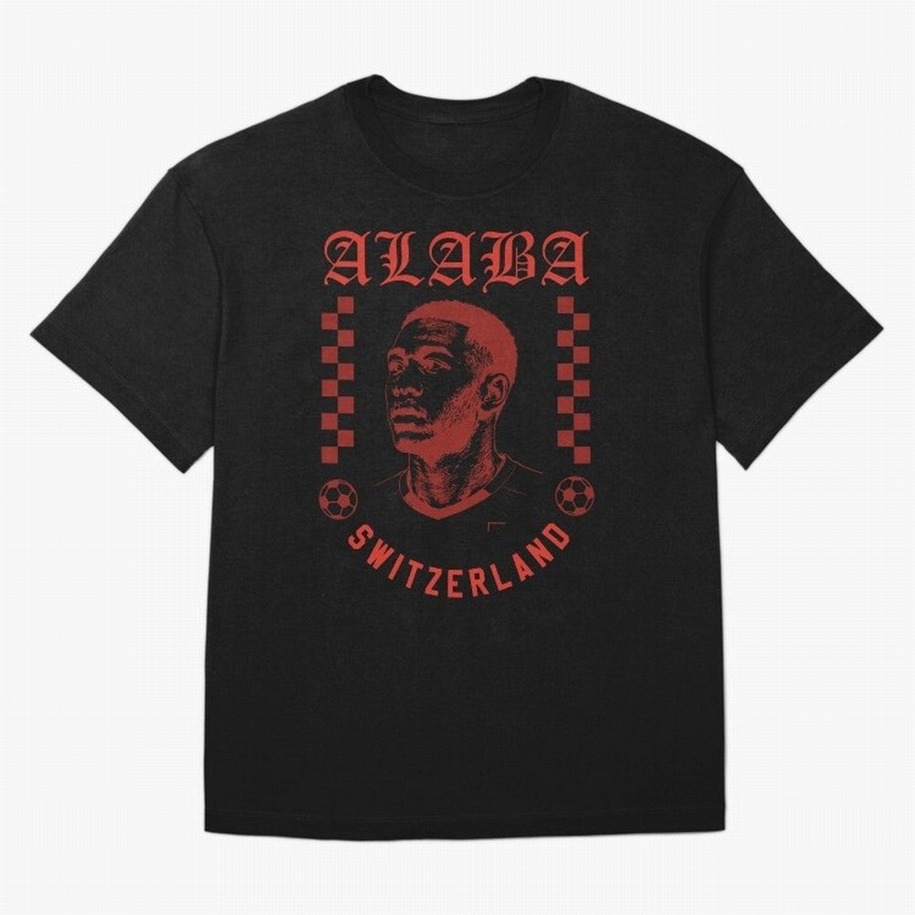 Alaba Switzerland Soccer Legend Vintage Football Fan Shirt Classic T-Shirt Bring A Vintage Feel To FIFA World Cup 2026 USA Canada, Jordan Supporter Jersey For Match Day, Nike World Cup Shirt For Neymar Fans, Adidas Football Fan Top, Salah Ecuador