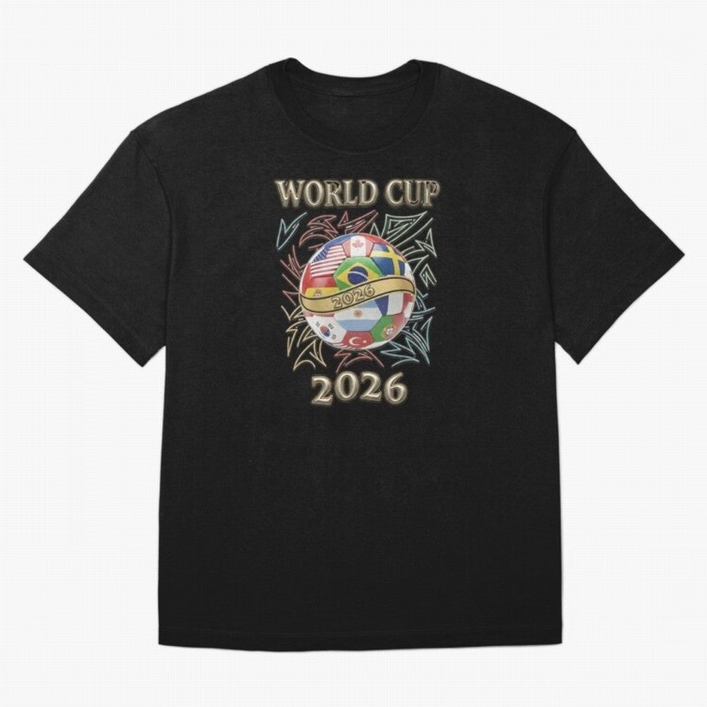 2026 World Cup Soccer Ball Flags - Global Football Championship Celebration Classic T-Shirt England Mbappe World Cup 2026 Jersey, Nike Match Day Shirt, Match Day, Adidas Supporter Tee, Jordan Soccer Fan Top, Lewandowski Morocco Supporter Night