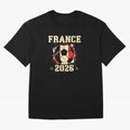 Front Print France Soccer World Cup 2026 - French Fan Gift T-Shirt_84561762 Classic T-Shirt Brazil Cristiano Ronaldo World Cup 2026 Jersey, Adidas Football Tee, Goal Celebration, Nike Soccer Shirt, Jordan Match Day Top, Vinicius Portugal Group Stage