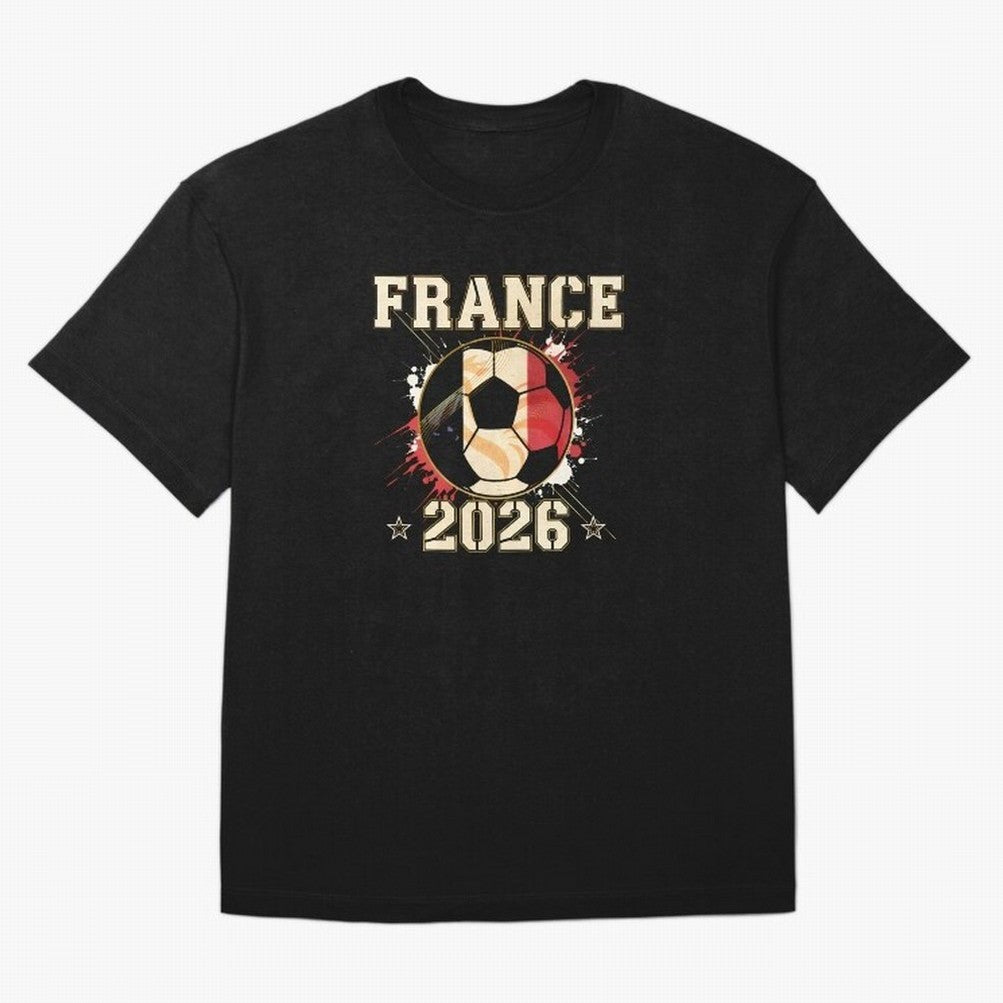 Front Print France Soccer World Cup 2026 - French Fan Gift T-Shirt_84561762 Classic T-Shirt Brazil Cristiano Ronaldo World Cup 2026 Jersey, Adidas Football Tee, Goal Celebration, Nike Soccer Shirt, Jordan Match Day Top, Vinicius Portugal Group Stage