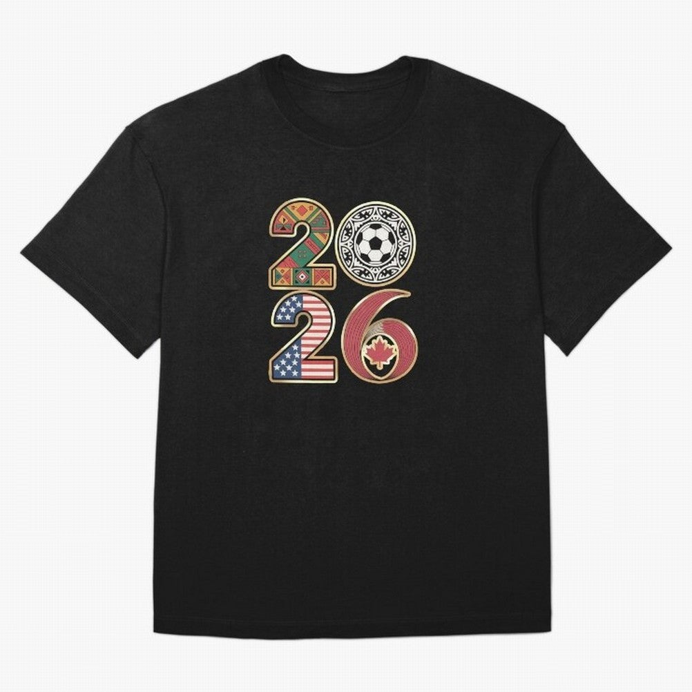 2026 Football Countries Design ¨C USA, Canada & Mexico Inspired Art T-Shirt Turn Football Passion Into FIFA World Cup 2026 Group, Jordan Supporter Jersey For Match Day, Nike World Cup Shirt For Messi Fans, Adidas Football Fan Top, Vinicius Uruguay