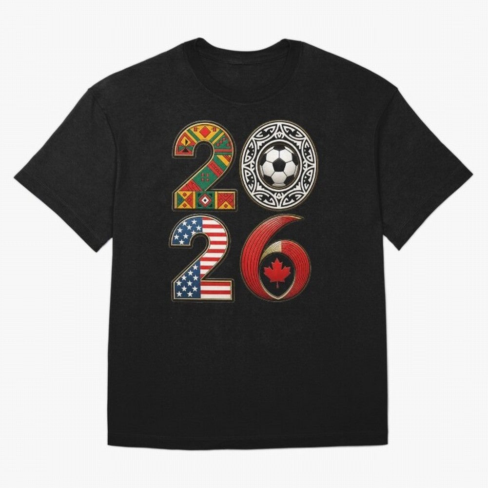 United 2026 Soccer Fan - North America Host Countries T-Shirt Share Global Football Passion For FIFA World Cup 2026 Fan Jersey, Nike Match Day Shirt, France Supporter Shirt, Adidas Supporter Tee, Neymar Jordan Soccer Fan Top, Vinicius Sweden Trophy