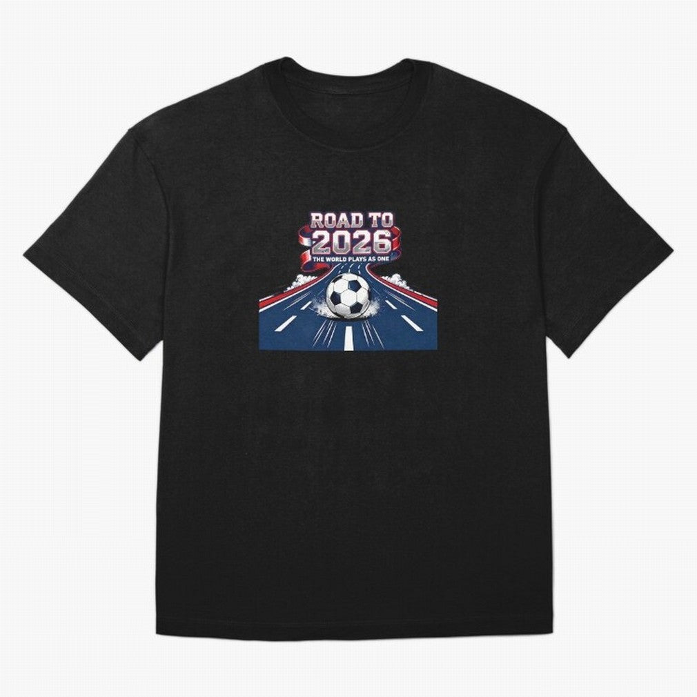 Road To 2026 The World Plays As One T-Shirt Support The Legends Of FIFA World Cup 2026 Group Stage Fan Jersey, Adidas Match Day Tee, Argentina Supporter Shirt, Jordan Football Shirt, Messi Nike Soccer Fan Top, De Bruyne Japan Fan Club