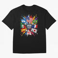 2026 Soccer World USA Flag Burst Fan Tee T-Shirt Argentina Messi World Cup 2026 Jersey, Jordan Football Tee, Group Stage, Adidas Fan Shirt, Nike Supporter Top, Neymar Netherlands Fan Club