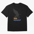 world cup 2026 T-Shirt Elevate FIFA World Cup 2026 With Messi And Cristiano, Adidas Match Day Jersey For Final Match, Jordan Football Shirt For Messi Fans, Nike Soccer Fan Top, Musiala Spain Football Fans