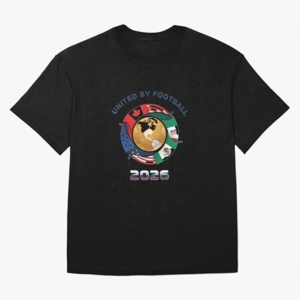 United By Football 2026 T-Shirt Remember Iconic Moments From FIFA World Cup 2026 Spirit Jersey, Adidas Soccer Tee, Mbappe Spain Fans, Nike Football Fan Shirt, Jordan Supporter Top, Foden Paraguay Supporter Night