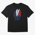 France Soccer 2026 Tricolor Burst Emblem T-Shirt England Messi World Cup 2026 Jersey, Adidas Match Day Tee, Group Stage, Jordan Football Shirt, Nike Soccer Fan Top, Vinicius Senegal Football Fans
