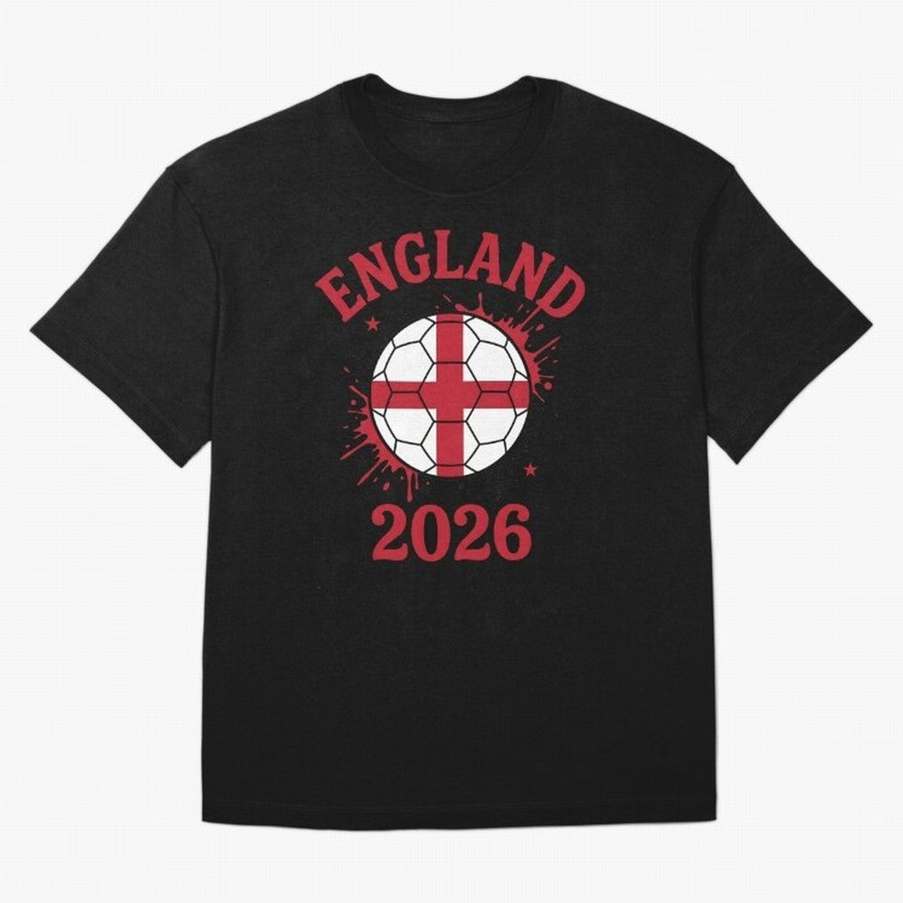 England World Cup 2026 football supporter| St George Cross Football T-Shirt France Neymar World Cup 2026 Jersey, Nike Football Tee, Goal Celebration, Adidas Soccer Shirt, Jordan Fan Top, Mbappe Netherlands Group Stage