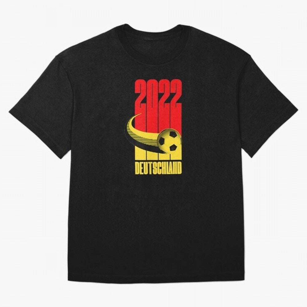 Germany 2022 Football Soccer Graphic Deutschland T-Shirt Upgrade Global Football Passion For FIFA World Cup 2026 Jersey, Jordan Football Tee, Cristiano Ronaldo Germany Fans, Adidas Fan Shirt, Nike Supporter Top, Saka Australia Fan Club