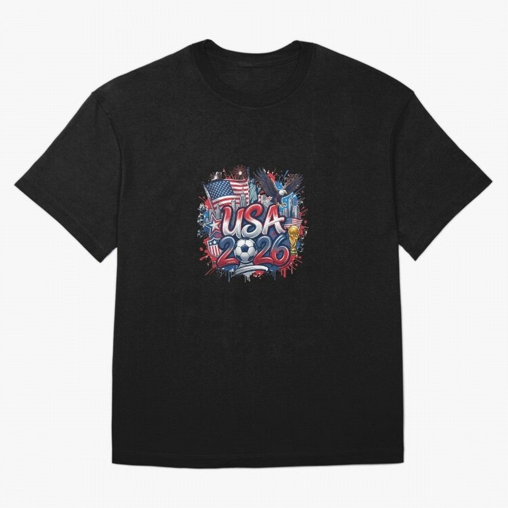 Usa World Cup 2026 Football Legacy T-Shirt Bring FIFA World Cup 2026 USA Canada Mexico For Fans Of, Adidas Match Day Jersey For Fan Club, Jordan Football Shirt For Mbappe Fans, Nike Soccer Fan Top, Foden Ecuador Knockout Round