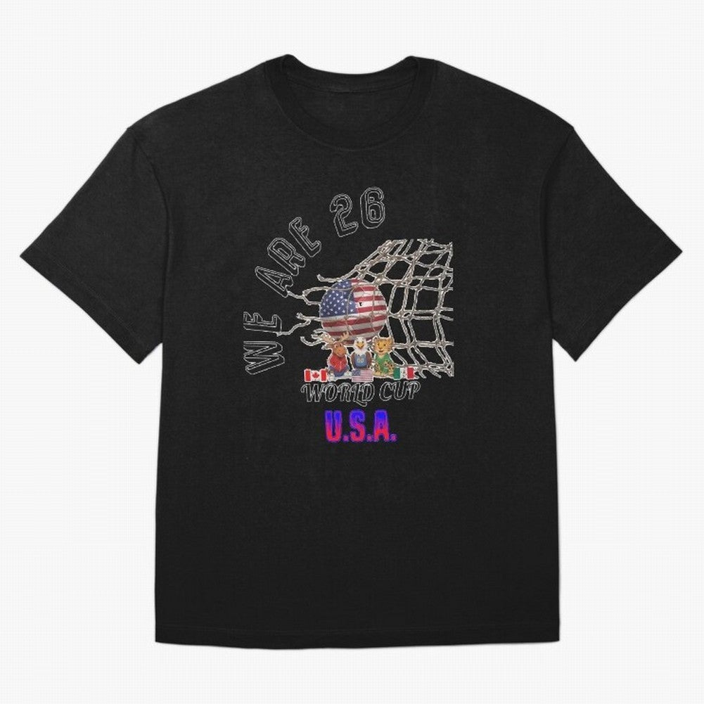 World cup 26 - USA T-Shirt Messi Spain Football Jersey, Adidas Football Tee, World Cup 2026, Nike Soccer Shirt, Jordan Match Day Top, Mbappe Belgium Group Stage