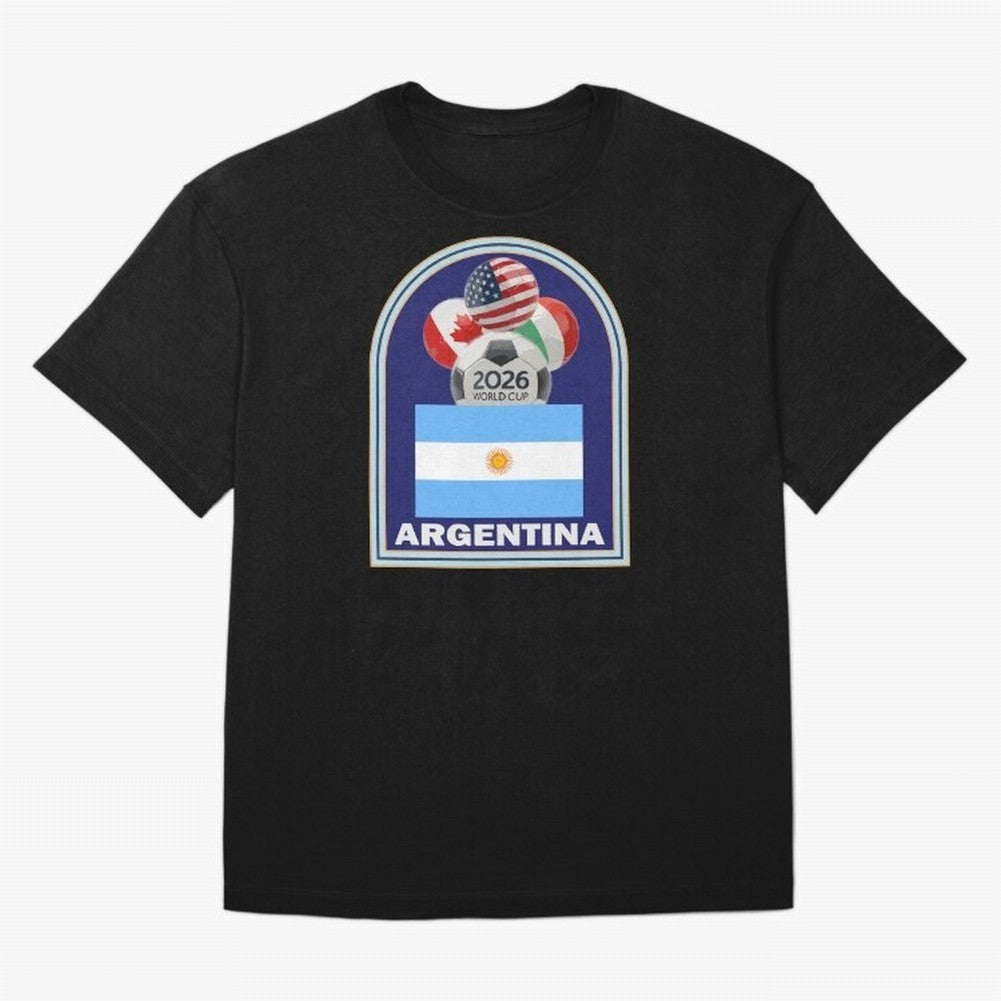 Argentina 2026 Soccer T-shirt T-Shirt Brazil Cristiano Ronaldo World Cup 2026 Jersey, Nike Fan Tee, Group Stage, Jordan Soccer Shirt, Adidas Match Day Top, Mbappe Netherlands Goal Celebration